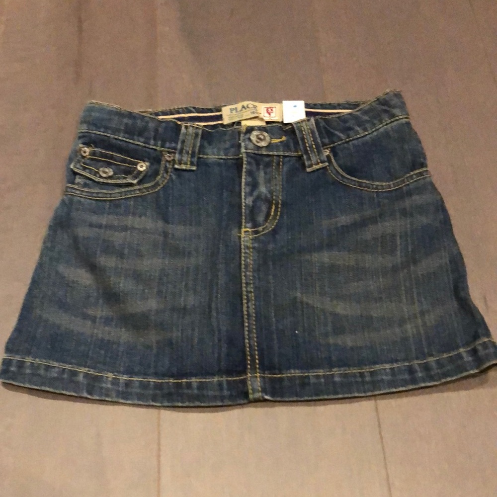 Girls denim skirt